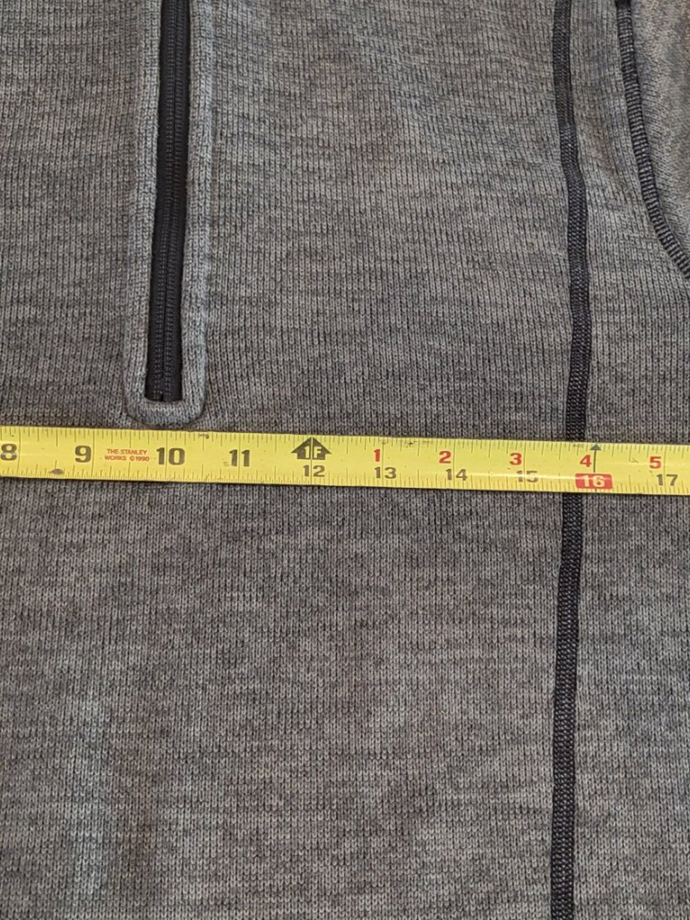 Mammut Men's Gray Quarter Zip Fleece Pullover Size M - Picture 8 of 11